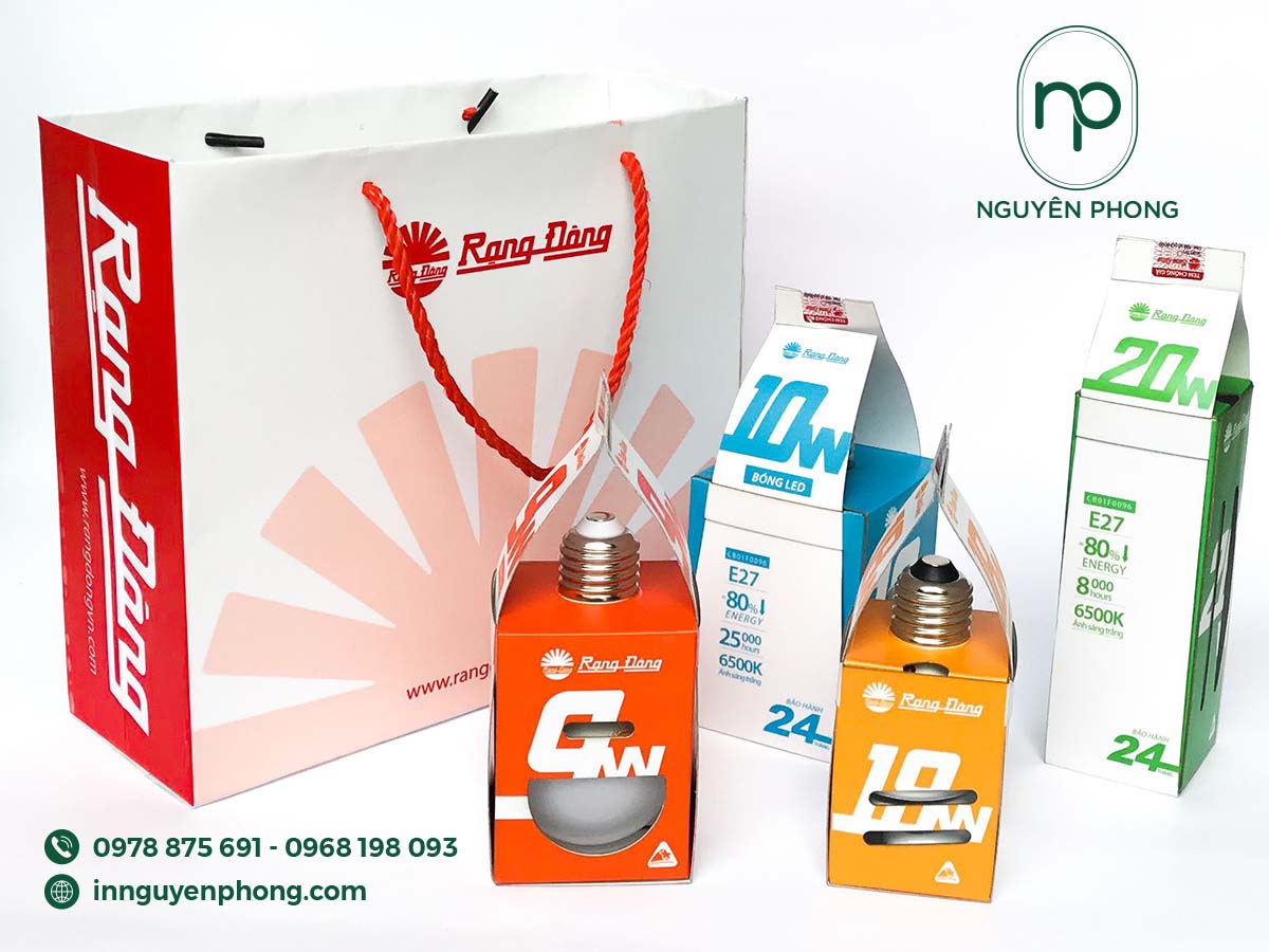 In Hộp Giấy Đựng Bóng Đèn: Giải Pháp Marketing Chỉ Từ 3.000Đ